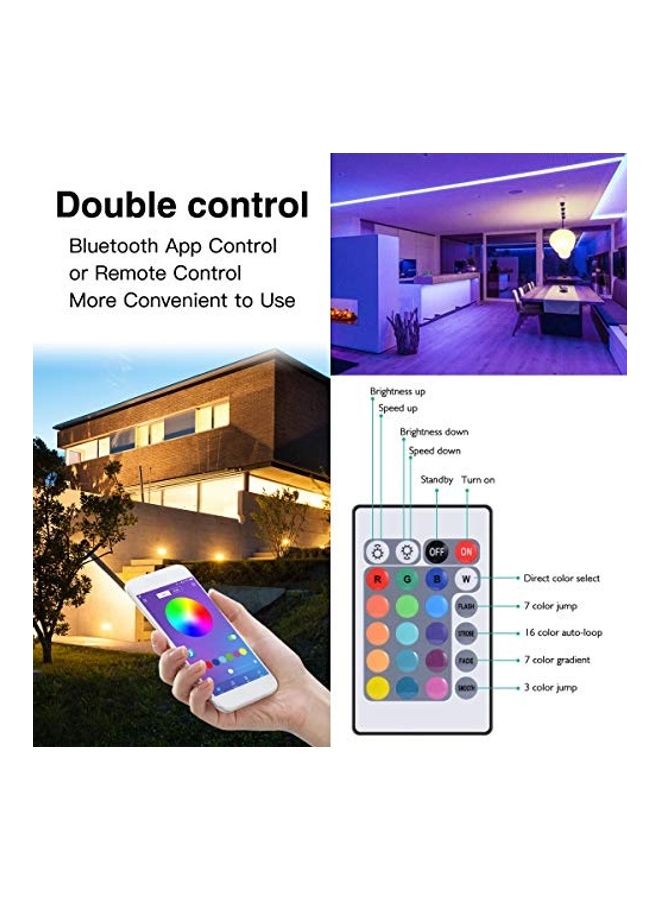 LED Color Changing Stripe Light Rope Multicolour 0.95kg