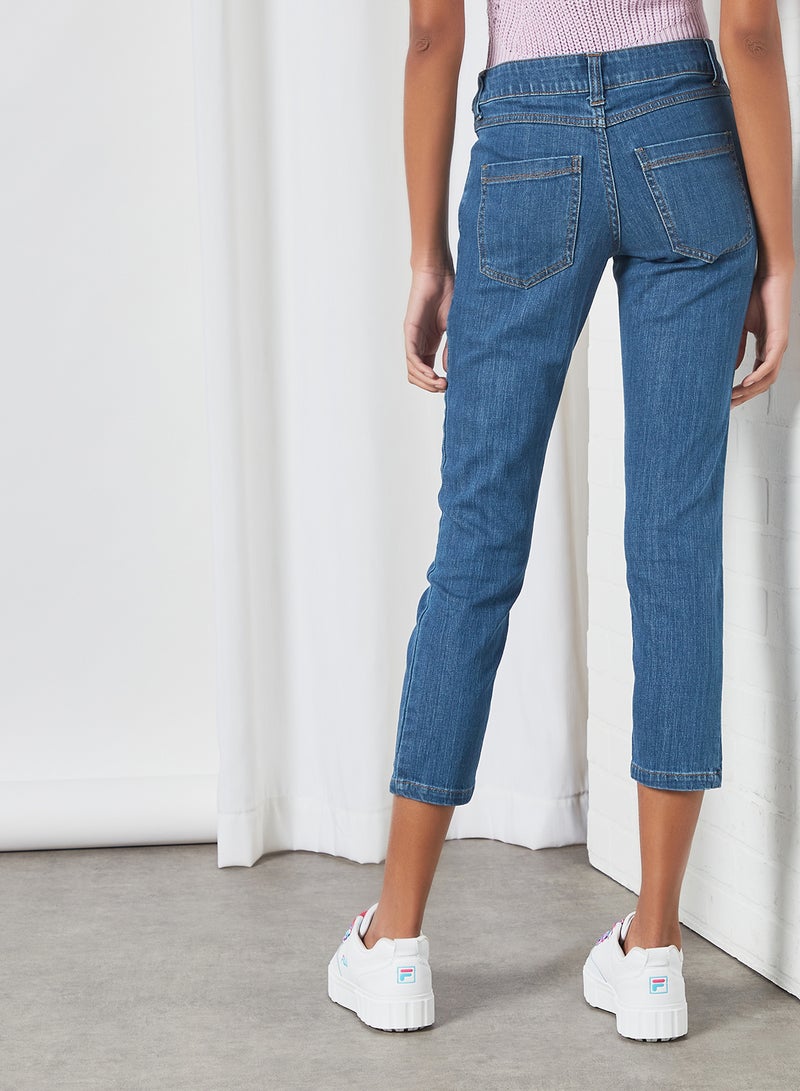 Sivvi x D'Atelier - Cropped Jeans Blue - Image 1