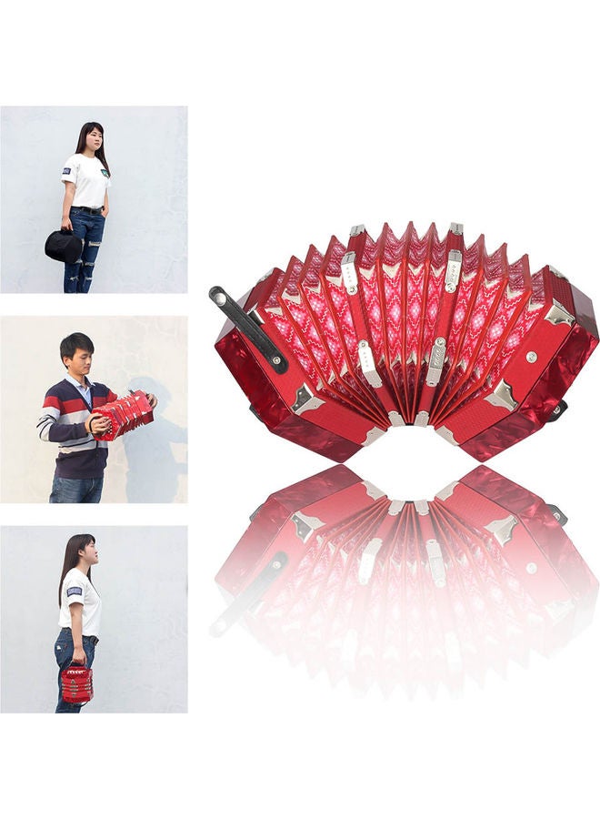 Generic - 20-Button Concertina Accordion - Image 1