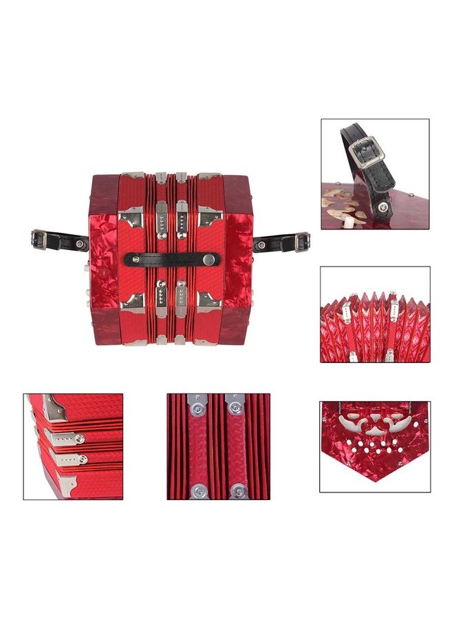 Generic - 20-Button Concertina Accordion - Image 1