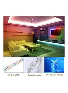 Generic LED Strip Light With Remote Controller Multicolour 1.58kg  - Image 2