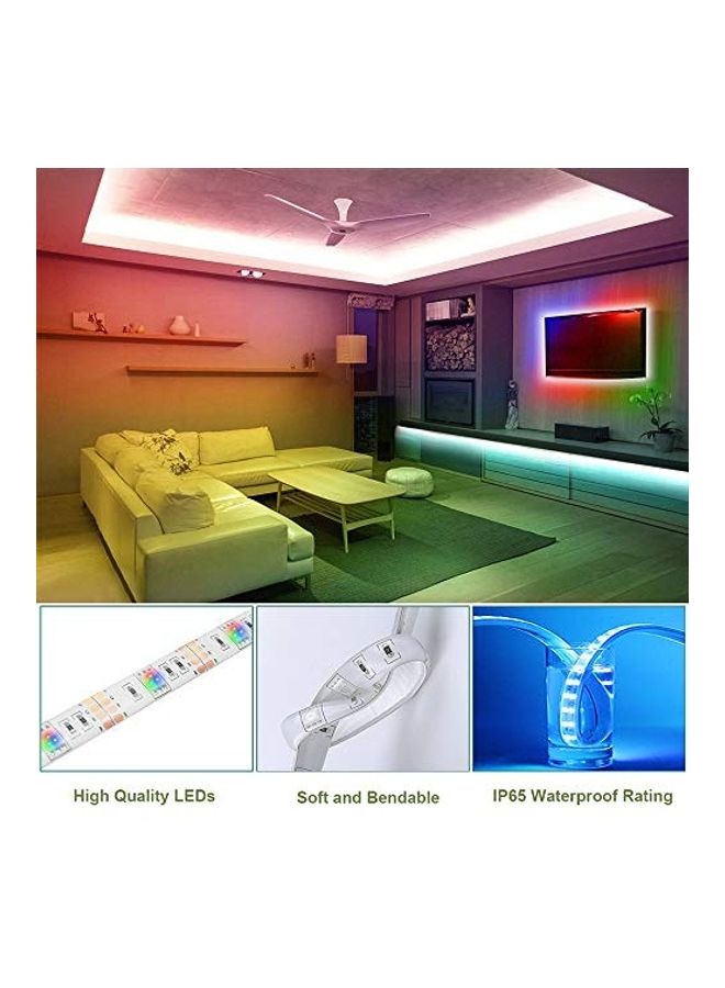 Generic - LED Strip Light With Remote Controller Multicolour 1.58kg - Image 1