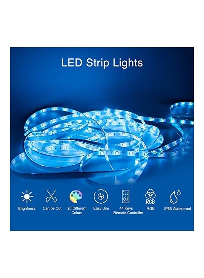 Generic - LED Strip Light With Remote Controller Multicolour 1.58kg - Image 1