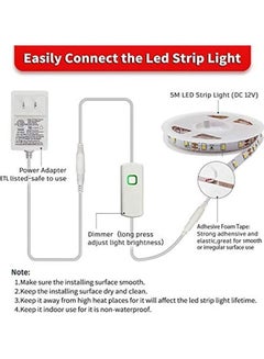 Generic LED Strip Light With Remote Controller Multicolour 0.46kg  - Image 3