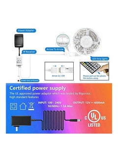 Generic LED Strip Light With Remote Controller Multicolour 0.85kg  - Image 3