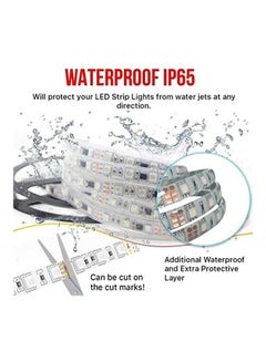 Generic LED Strip Light With Remote Controller Multicolour 0.85kg  - Image 5