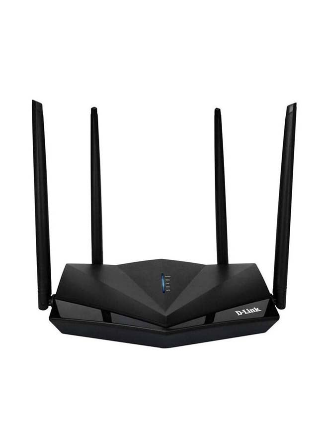 D-Link - Wireless N300 Router Black - Image 1