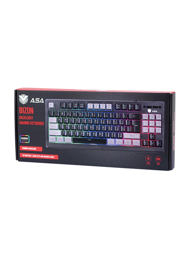 ASA - Bizon RGB Gaming Keyboard - Image 1