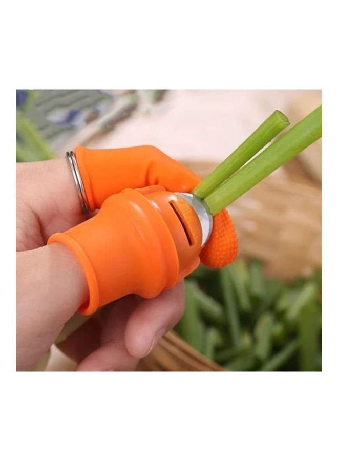 Generic Silicon Finger (Cutting And Peeling Vegetables And Fruits) Multicolour  - Image 1