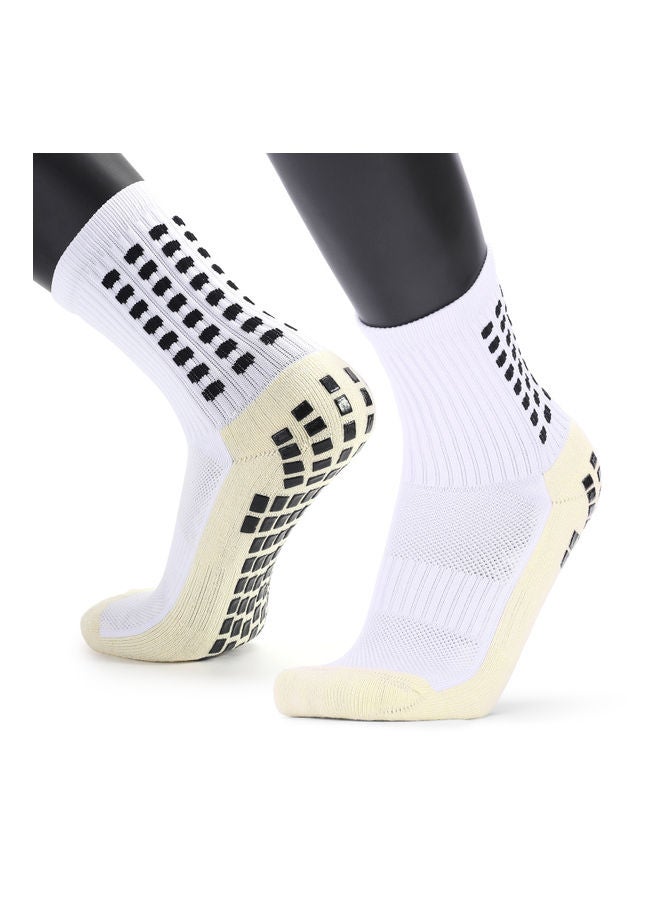 Generic Pair Of 3 Men's Anti Slip Football Socks 22x8x11cm  - Image 3