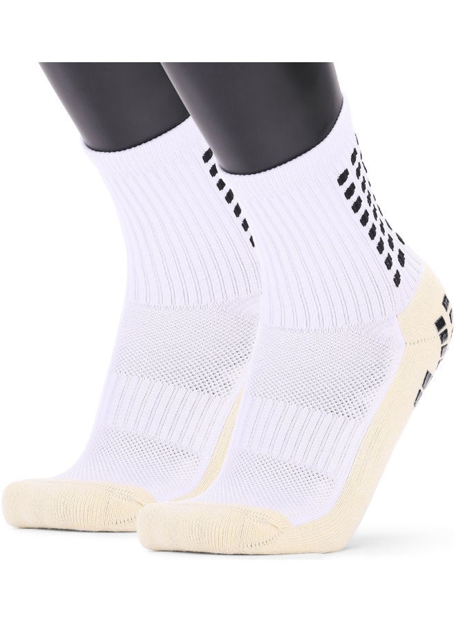 Generic Pair Of 3 Men's Anti Slip Football Socks 22x8x11cm  - Image 5