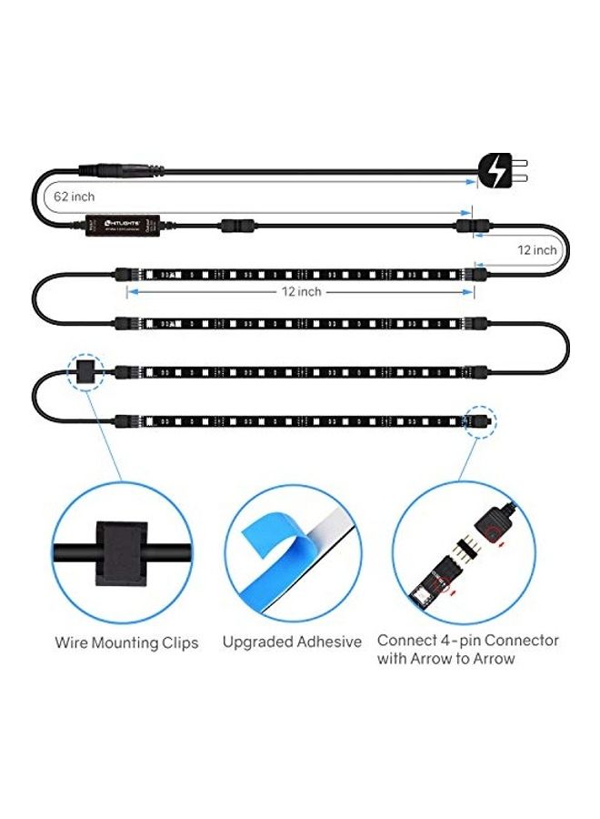 HitLights LED Strip Lights With Remote Multicolour 0.50kg - Image 5