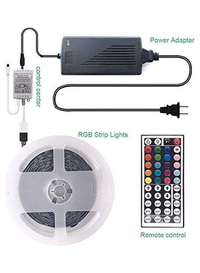 Generic LED Strip Light With Remote Controller Multicolour 1.19kg  - Image 2