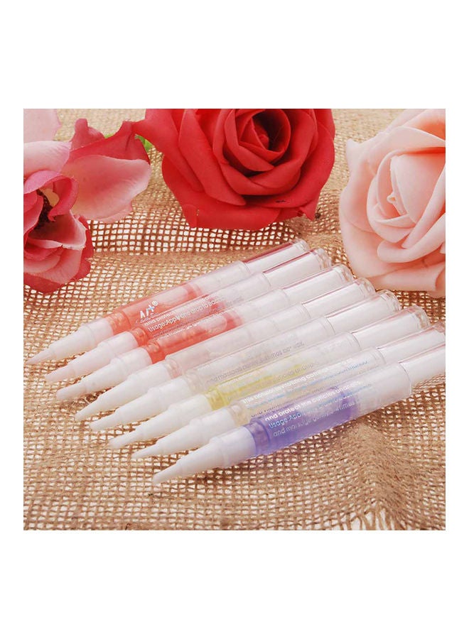 15-Piece Cuticle And Nail Oil Pen Set Transparent - Image 3