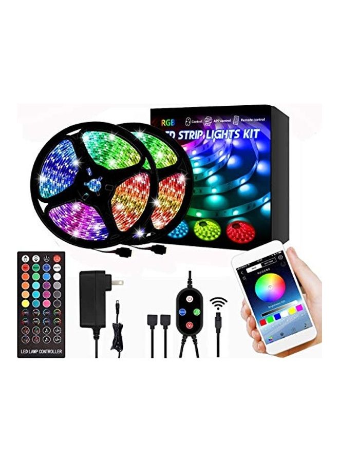 Generic - LED Strip Light With Remote Controller Multicolour 1.00kg - Image 1