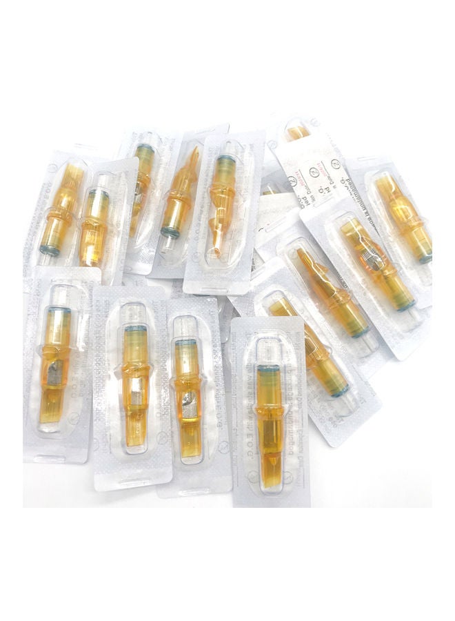 Generic 20-Piece 3RL Disposable Tattoo Needle Kit Yellow  - Image 4