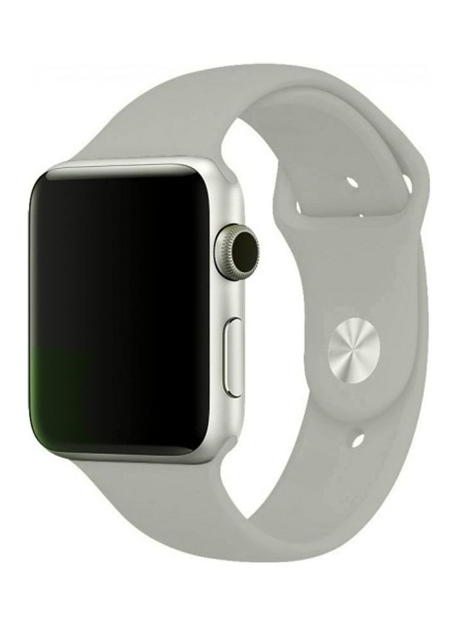 MARGOUN - Silicone Replacement Band For Apple Watch 38/40mm Concrete - Image 1