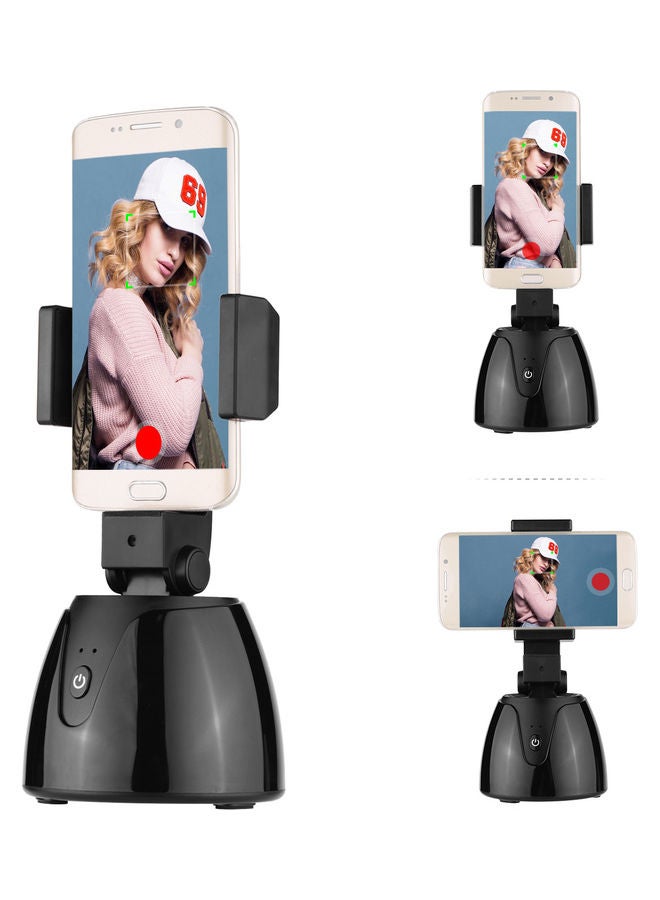 Smart Tracking Selfie Stick Holder Black - Image 4