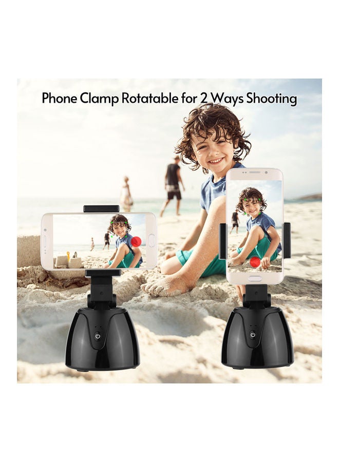 Smart Tracking Selfie Stick Holder Black - Image 5