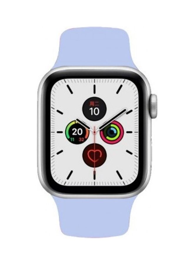 MARGOUN - Silicone Replacement Band For Apple Watch 38/40mm Lilac - Image 1