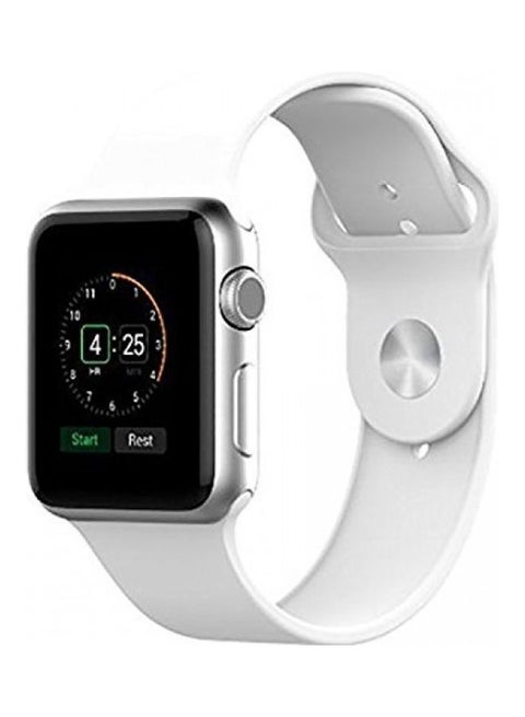 Silicone Replacement Band For Apple Watch 42/44mm White