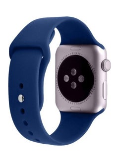 MARGOUN Silicone Replacement Band For Apple Watch 38/40mm Ocean Blue  - Image 2
