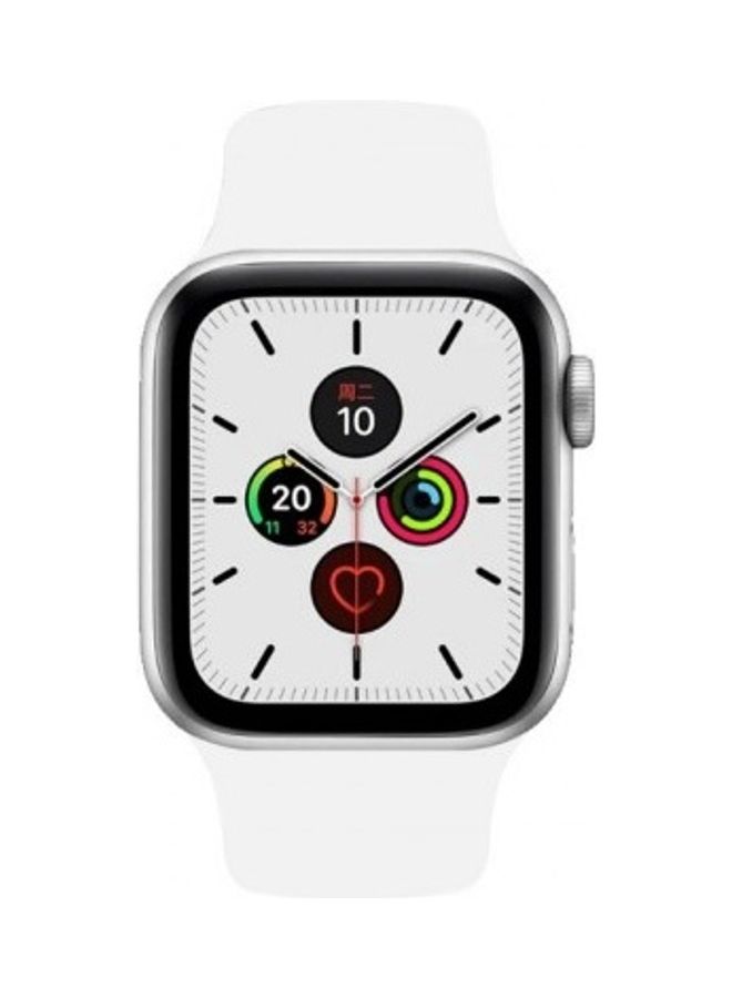 MARGOUN - Silicone Replacement Band For Apple Watch 42/44mm Soft White - Image 1