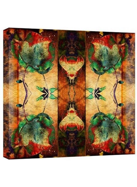 لوحة من القماش بإطار خشبي متعدد الألوان 60X60سم