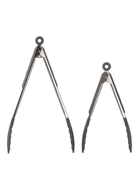 Tongs For Cooking With Silicone Tips Assorted