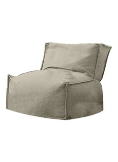 ريغال إن هاوس مقعد بين باج بحشو من الكتان بيج فاتح 60x60x60سم  - Image 1