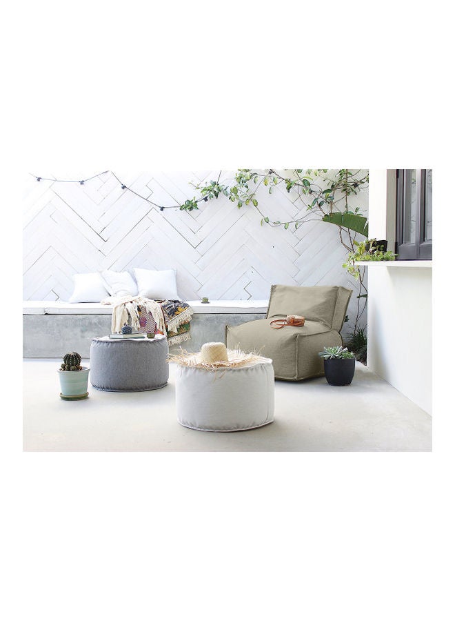 Linen Filler Bean Bag Light Beige 60x60x60cm - v1629291492/N50237478A_2
