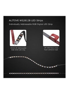 Generic LED Strip Light With Remote Controller Multicolour 0.22kg  - Image 2