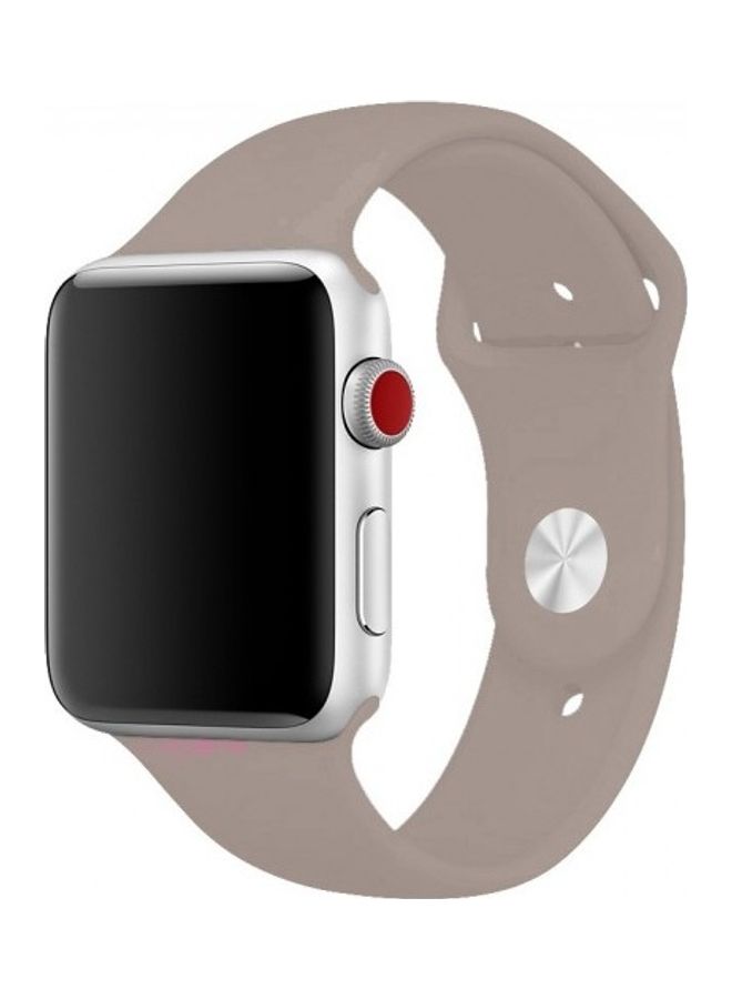MARGOUN - Silicone Replacement Band For Apple Watch pebble - Image 1
