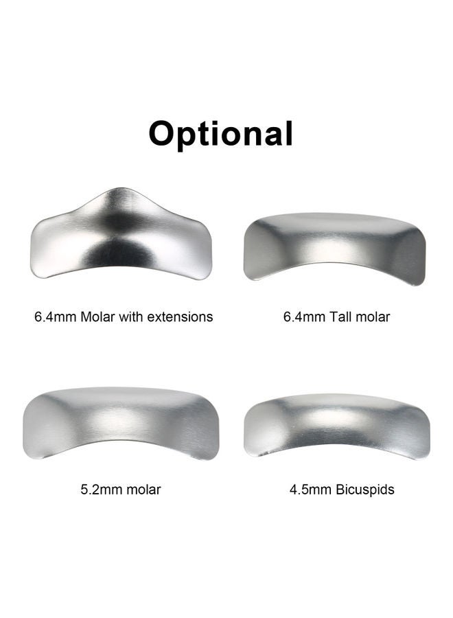 50-Piece Dental Sectional Contoured Matrices Matrix Bands Silver - Image 2