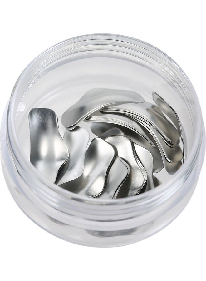 50-Piece Dental Sectional Contoured Matrices Matrix Bands Silver - Image 1