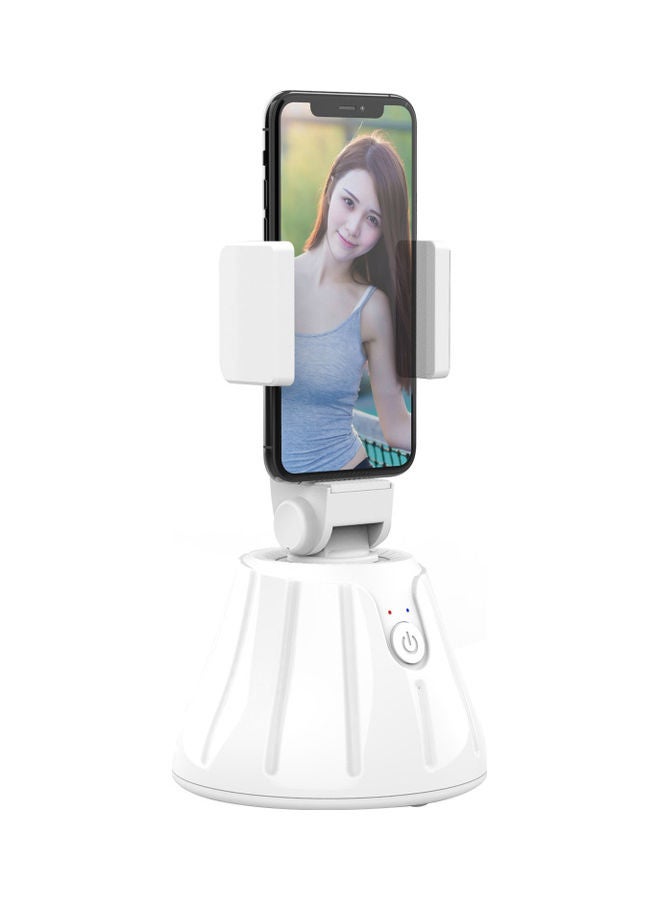 Selfie Face Tracking Phone Camera Holder White  - Image 2