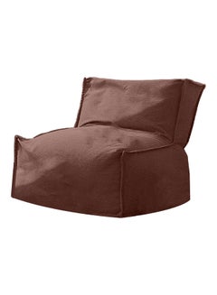 ريغال إن هاوس مقعد بين باج بحشو من الكتان بني 80x80x80سم  - Image 1