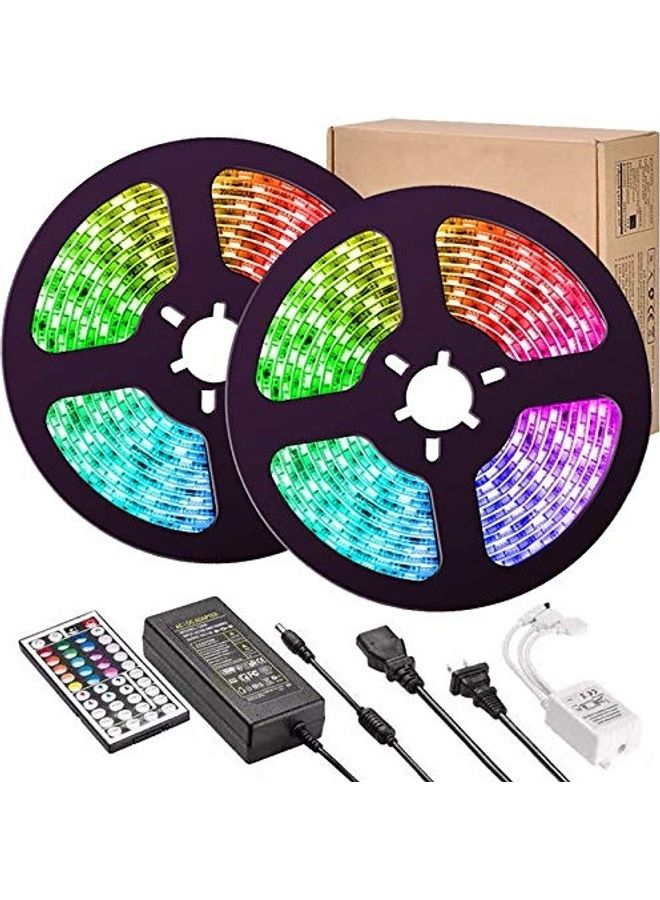 Generic - LED Strip Light With Remote Controller Multicolour 1.60kg - Image 1