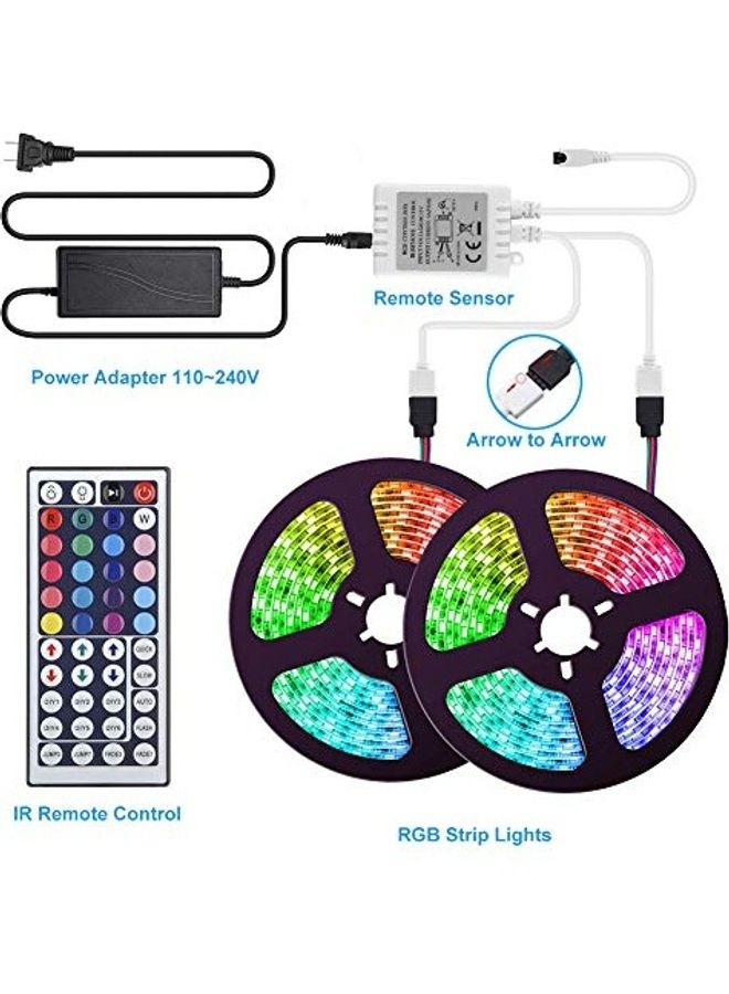 Generic - LED Strip Light With Remote Controller Multicolour 1.60kg - Image 1