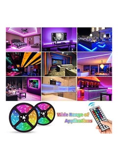 Generic LED Strip Light With Remote Controller Multicolour 1.60kg  - Image 5
