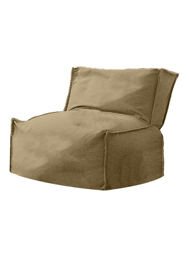 ريغال إن هاوس مقعد بين باج بحشوة من الكتان أخضر زيتي 70x70x70سم - Image 1