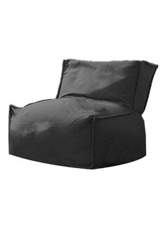 ريغال إن هاوس مقعد بين باج بحشو من الكتان رصاصي غامق 80x80x80سم  - Image 1