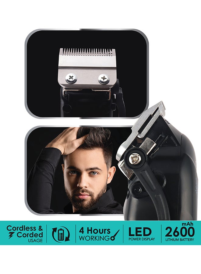 Sanford Rechargeable Hair Clipper Silver - Image 4