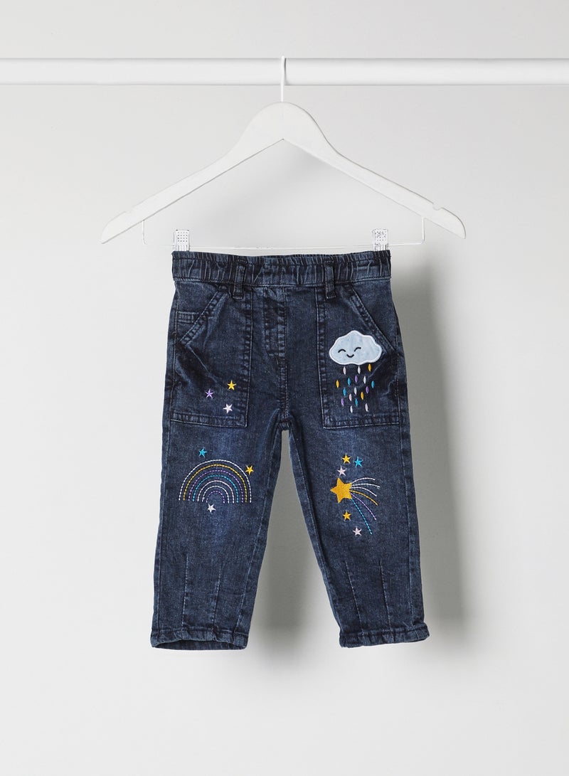 Zarafa Fashionable Casual Jeans Dark Blue  - Image 1