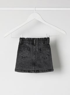 Zarafa Fashionable Denim Skirts Black  - Image 2
