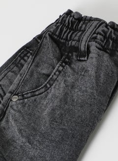 Zarafa Fashionable Denim Skirts Black  - Image 4