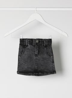 Zarafa Fashionable Denim Skirts Black  - Image 1