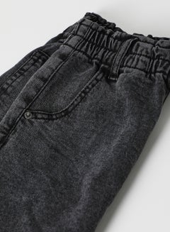 NEON High Waist Denim Skirts Grey  - Image 4