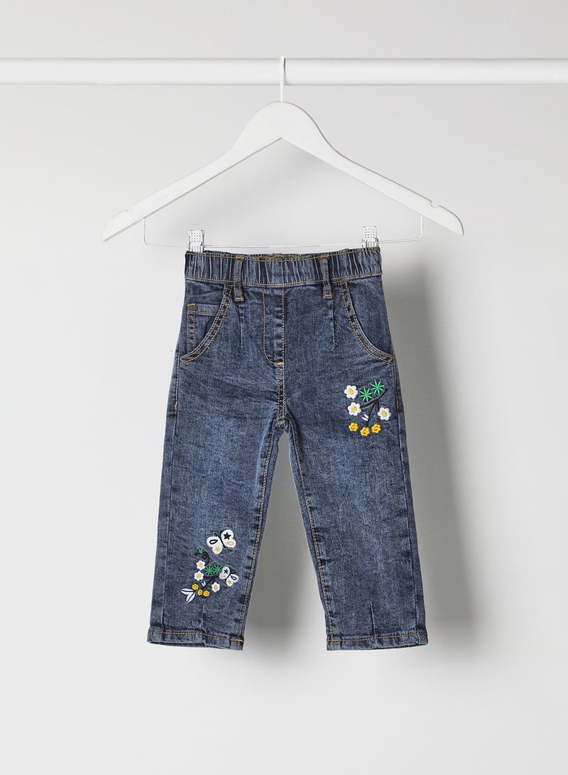 Zarafa - Baby Girls Jeans Light Blue - Image 1