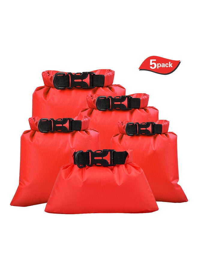 5-Piece Outdoor Drifting Waterproof Storage Bags 30.00x2.00x20.00cm - Image 1